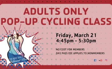 Adults Only Pop Up Cycling