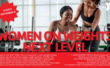 Women in the weight room